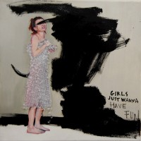 Girls Just Wanna,30x30cm.Öl/Leinwand,2011