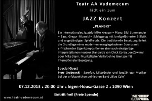 Miłośnicy Jazzu ! Nie przegapcie ważnego wydarzenia w Wiedniu.