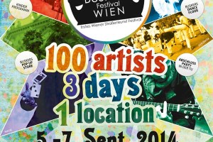 100 artists – 2 days – 1 location – 5-7 September – Buskers Festival Wien
