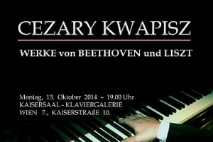 Cezary Kwapisz – werke von Beethoven und Liszt