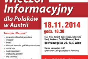 Wieczór informacyjny dla Polaków w Austrii