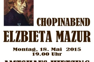 Chopinabend – Elżbieta Mazur – „Zwischen Sturm und Stille”.