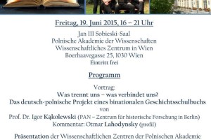 Einladung zum achten Tag der offenen tür. Polnische Zentrum in Wien – PAN