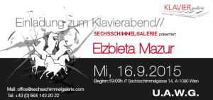 Klavierabend – Elzbieta Mazur