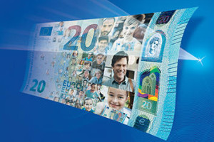 Nowy banknot 20 €  zostanie wprowadzony do obiegu 25 listopada 2015 roku.