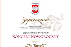 Zaproszenie na charytatywny KONCERT NOWOROCZNY.