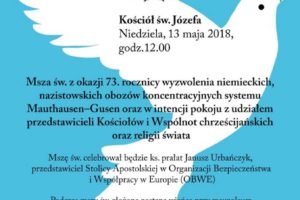 Msza św. z okazji 73. rocznicy wyzwolenia obozów koncentracyjnych