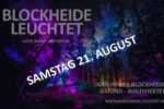 Performance Natalii Kopielskiej w ramach festiwalu „Blockheide Leuchtet 2021”