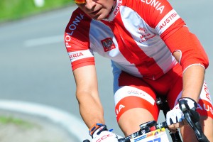 Jedyny Polak  w maratonie kolarskim w St. Pölten / Radmarathon