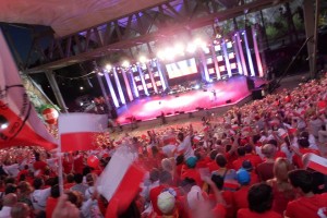 Przymrużonym okiem strzelca, wzdłuż XVI Letnich Igrzysk Polonijnych  Kielce 2013.