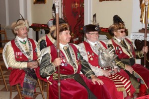 Wmurowanie kamienia węgielnego pod budowę pomnika Jana III Sobieskiego.