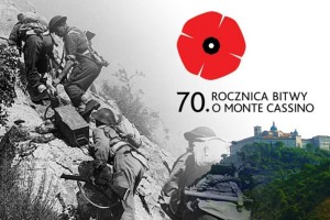 Uroczyste obchody 70. rocznicy bitwy o Monte Cassino.