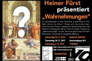 Heiner Fürst präsentiert „Wahrnehmungen”