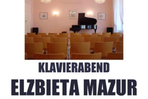 Koncert Elżbiety Mazur -„Grenzenlose  Fantasie” – utwory Chopina i Schumannna.